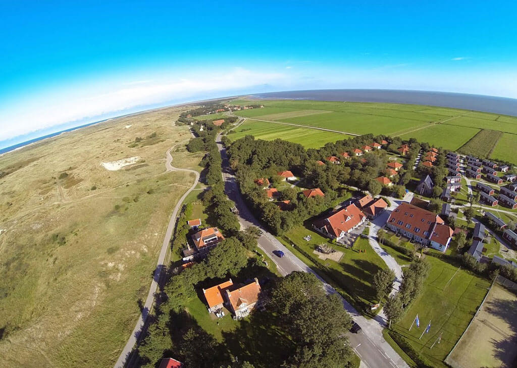 Luchtfoto Tjermelân