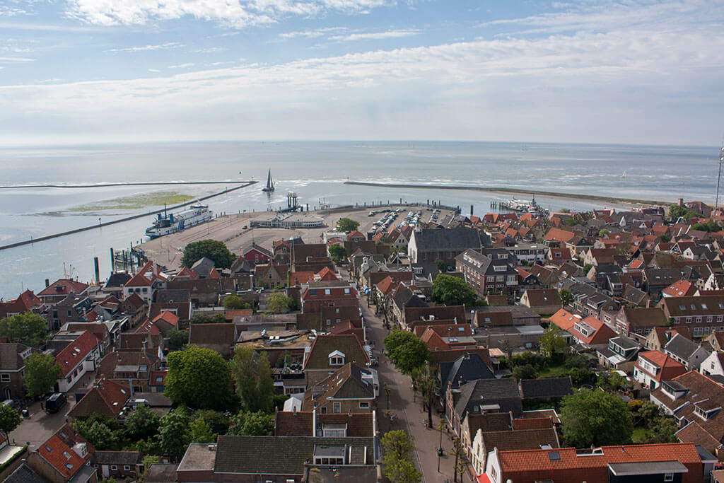 West-Terschelling vanaf de Brandaris